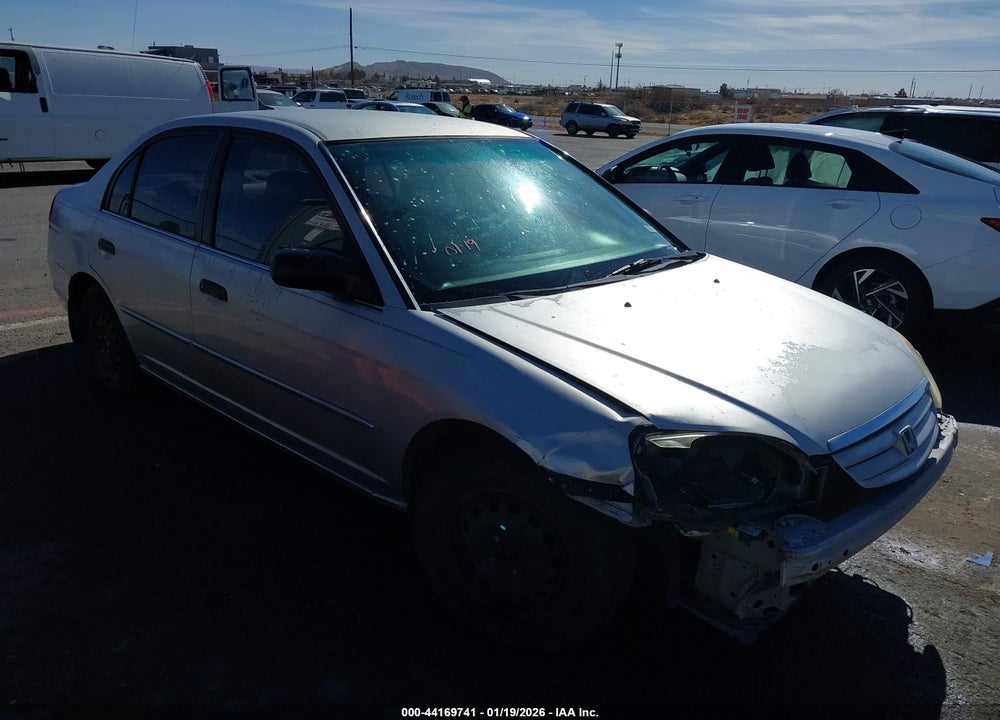 2001 HONDA CIVIC LX VIN: 2HGES15591H560981