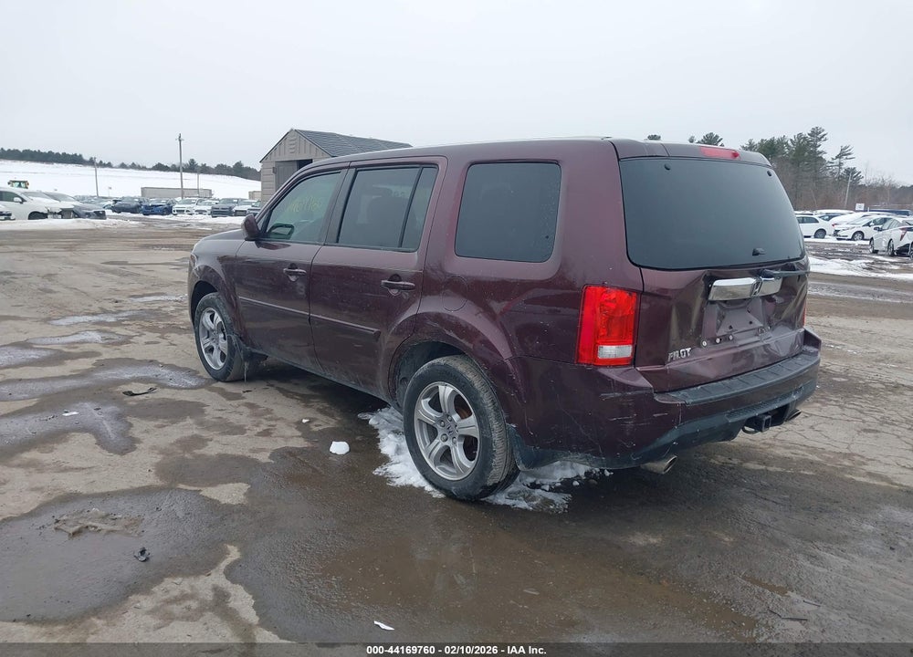 2012 HONDA PILOT EX VIN: 5FNYF3H48CB027558