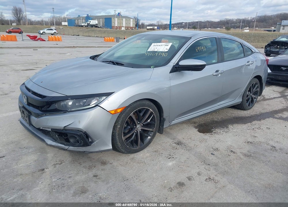 2020 HONDA CIVIC SPORT VIN: 2HGFC2F81LH551971