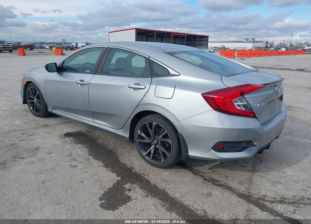 2020 HONDA CIVIC SPORT VIN: 2HGFC2F81LH551971