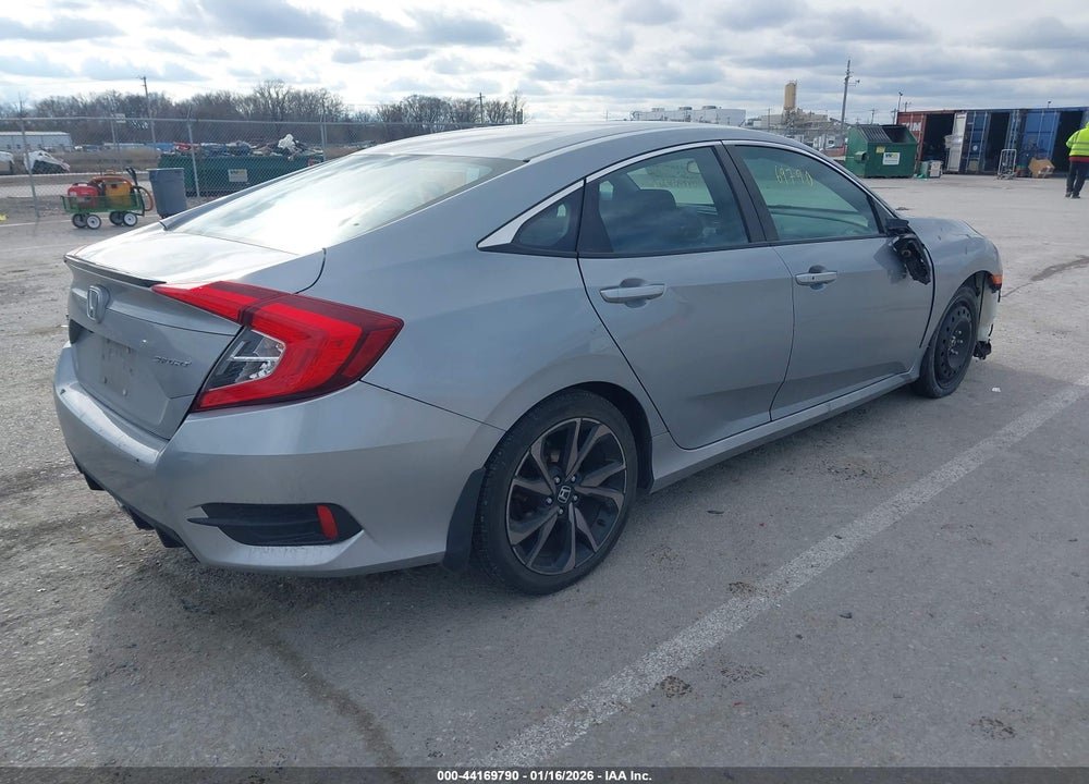 2020 HONDA CIVIC SPORT VIN: 2HGFC2F81LH551971