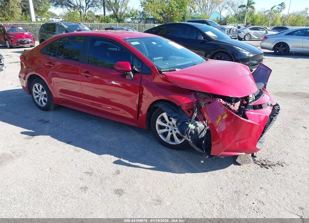 2020 TOYOTA COROLLA LE VIN: 5YFEPRAE8LP072199