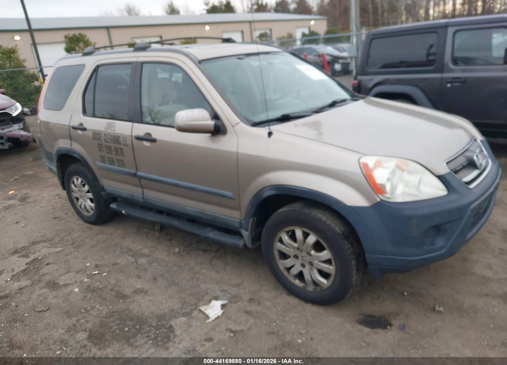 2006 HONDA CR-V EX VIN: SHSRD78836U401138