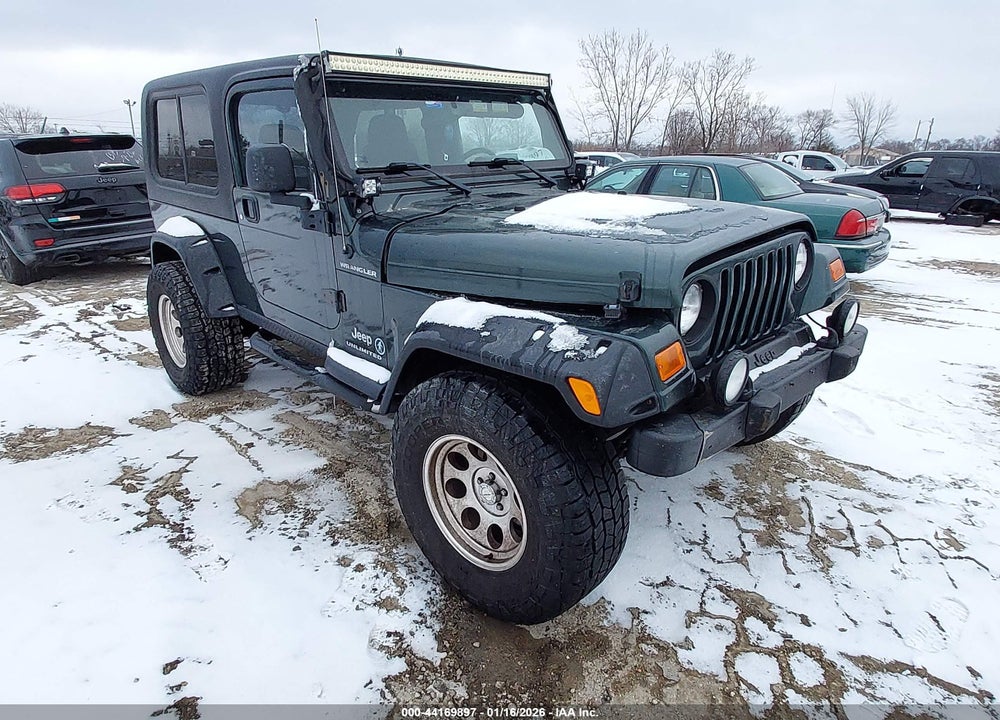 2004 JEEP WRANGLER UNLIMITED VIN: 1J4FA49S74P779617
