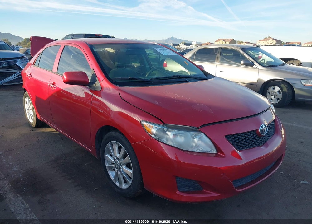 2010 TOYOTA COROLLA LE VIN: 2T1BU4EE8AC347995