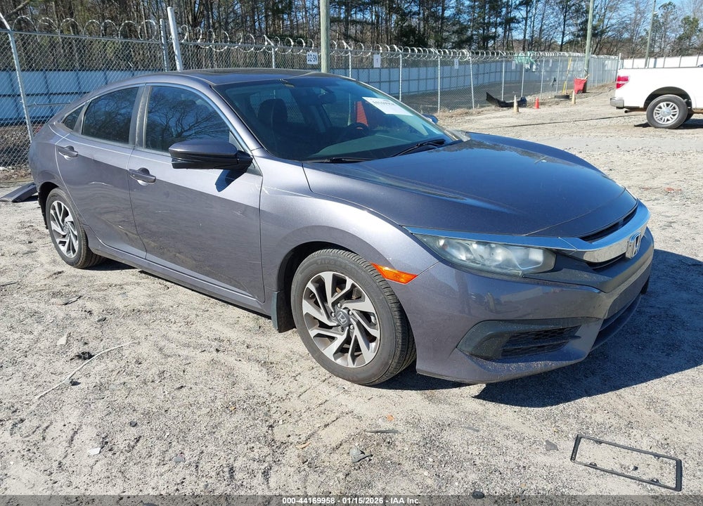 2017 HONDA CIVIC EX VIN: 19XFC2F77HE077887