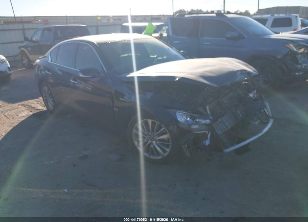 2018 INFINITI Q50 3.0T LUXE VIN: JN1EV7AP9JM591342