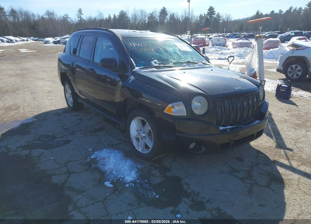 2008 JEEP COMPASS SPORT VIN: 1J8FF47W78D749501