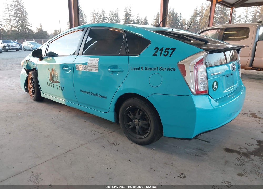 2015 TOYOTA PRIUS THREE VIN: JTDKN3DU3F0415458