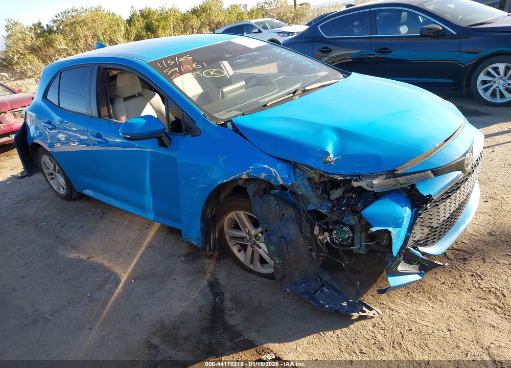 2019 TOYOTA COROLLA SE VIN: JTNK4RBEXK3028816