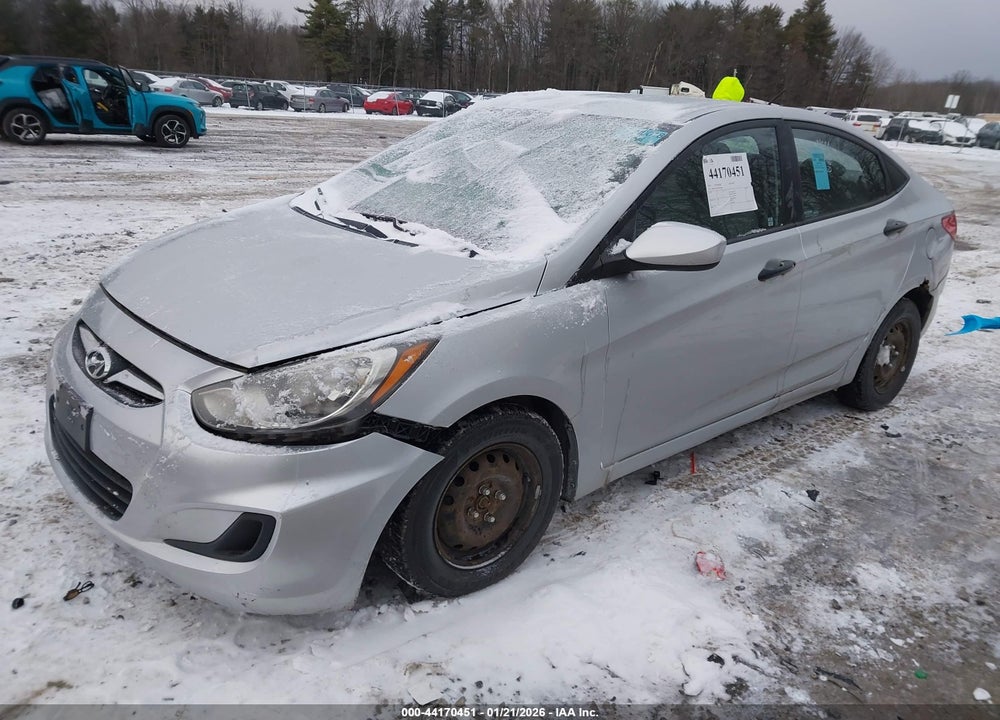 2012 HYUNDAI ACCENT GLS VIN: KMHCT4AE4CU052908