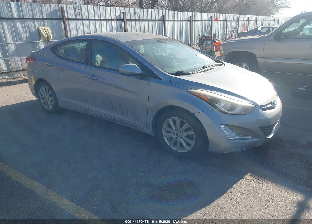 2014 HYUNDAI ELANTRA SE VIN: KMHDH4AE6EU092979