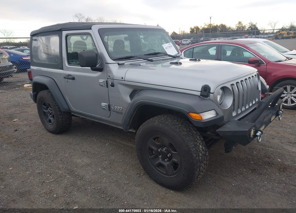 2018 JEEP WRANGLER SPORT 4X4 VIN: 1C4GJXAN3JW221816