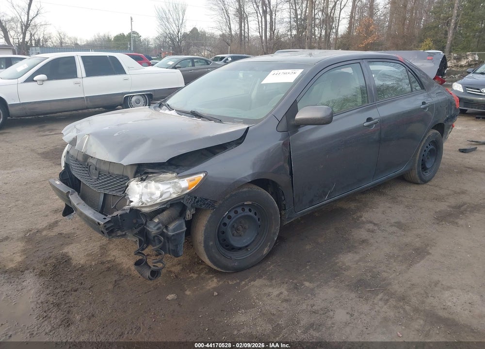 2010 TOYOTA COROLLA LE VIN: 2T1BU4EE4AC249966