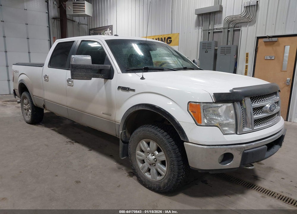 2011 FORD F-150 LARIAT VIN: 1FTFW1ET6BFB11122