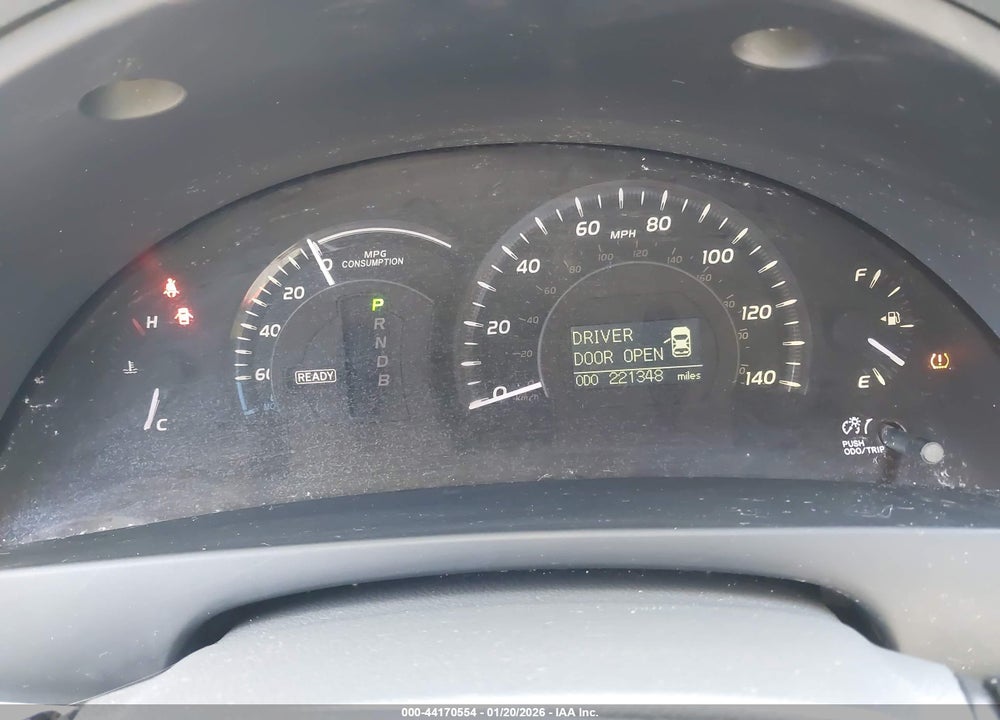 2007 TOYOTA CAMRY HYBRID VIN: JTNBB46K573001121