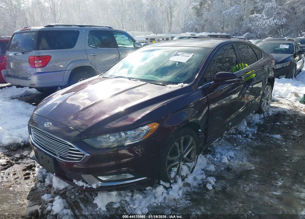 2017 FORD FUSION SE VIN: 3FA6P0T96HR249081