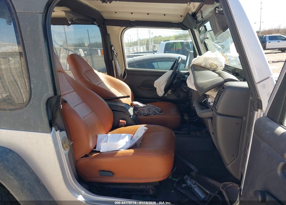 2002 JEEP WRANGLER X VIN: 1J4FA39S92P751308
