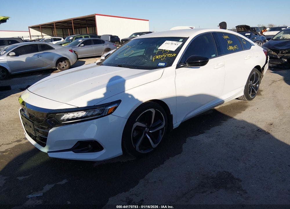 2021 HONDA ACCORD SPORT VIN: 1HGCV1F37MA060087