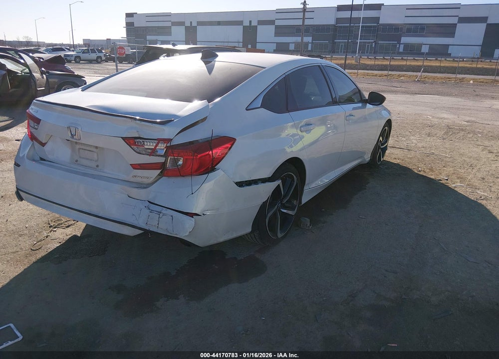 2021 HONDA ACCORD SPORT VIN: 1HGCV1F37MA060087