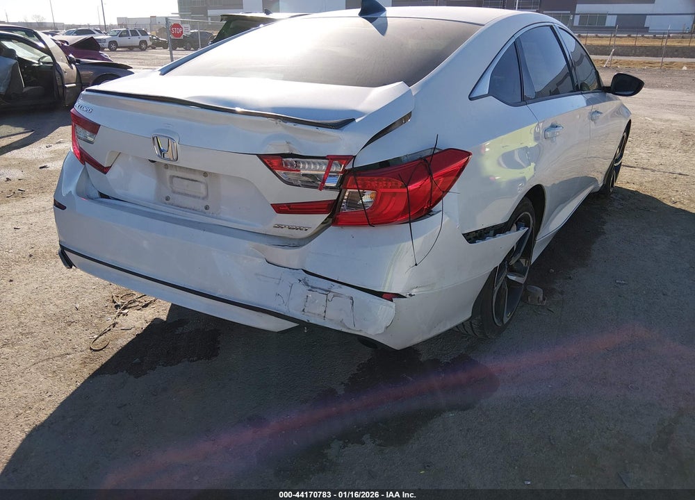 2021 HONDA ACCORD SPORT VIN: 1HGCV1F37MA060087