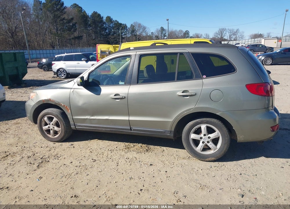 2008 HYUNDAI SANTA FE GLS VIN: 5NMSG13D18H189164