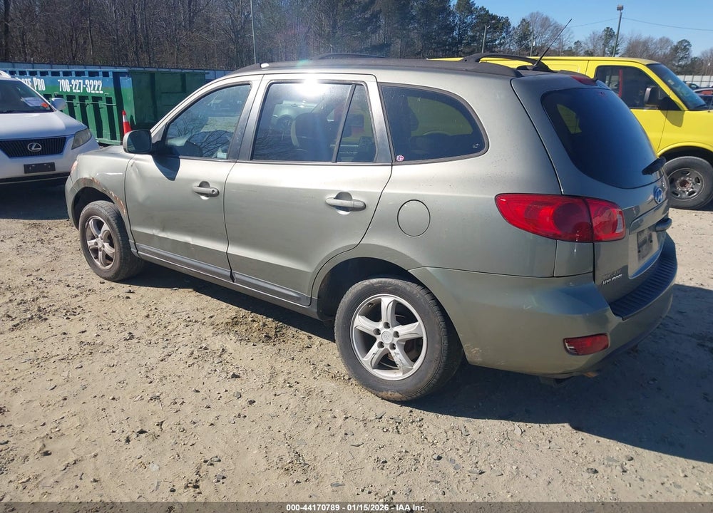 2008 HYUNDAI SANTA FE GLS VIN: 5NMSG13D18H189164