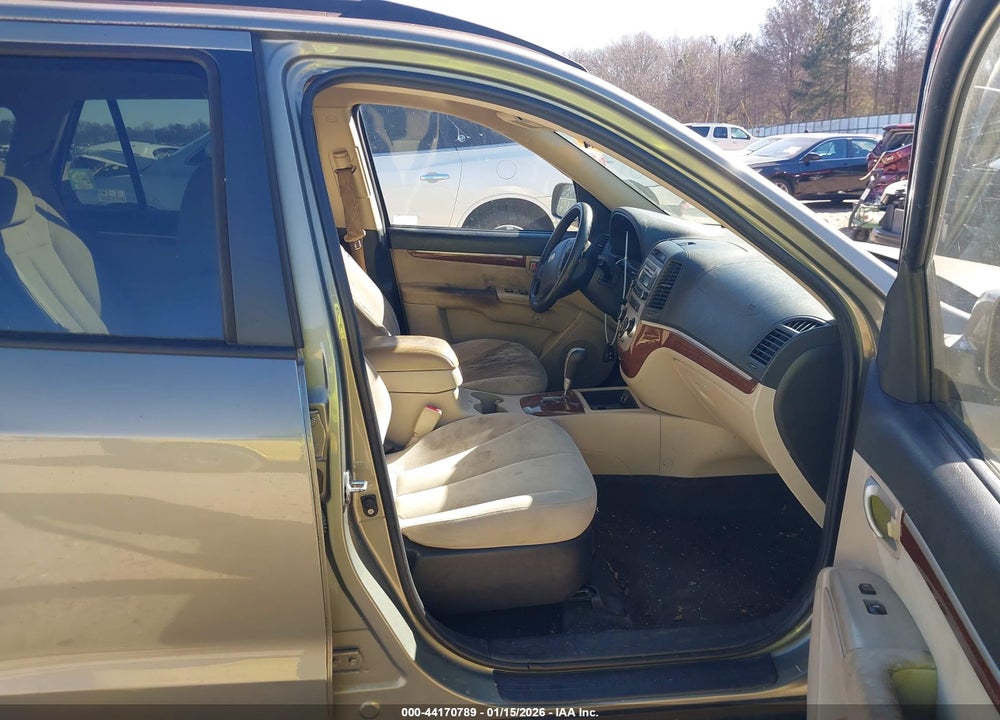 2008 HYUNDAI SANTA FE GLS VIN: 5NMSG13D18H189164
