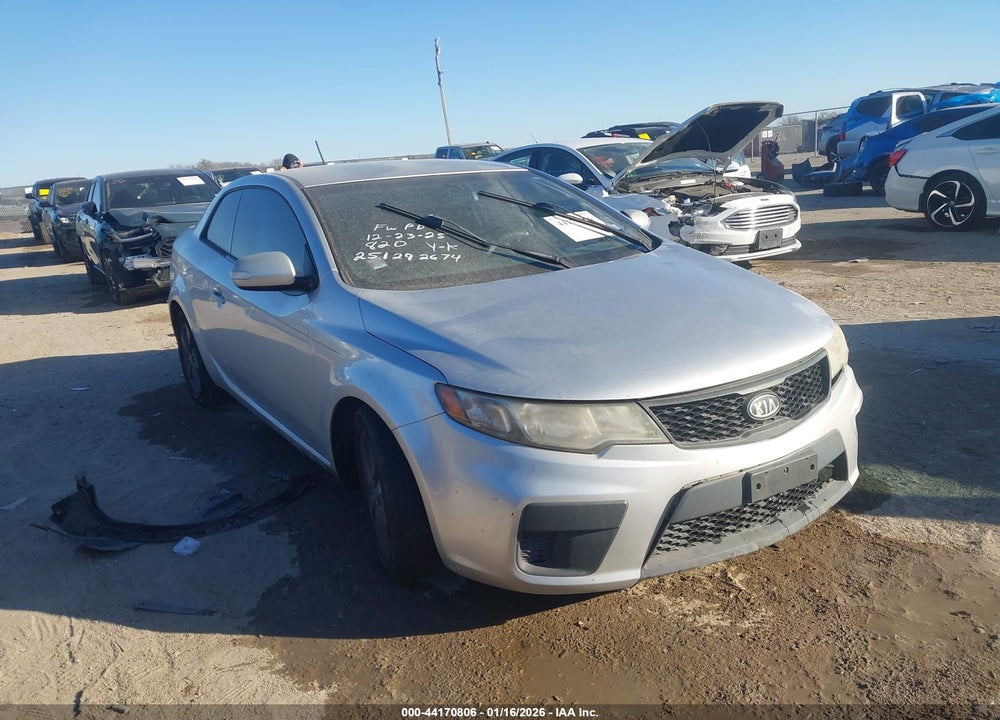 2010 KIA FORTE KOUP EX VIN: KNAFU6A23A5126193