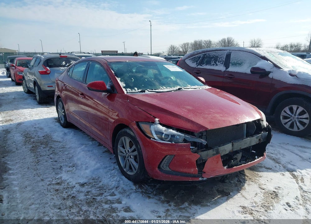 2017 HYUNDAI ELANTRA SE VIN: KMHD84LF7HU225887