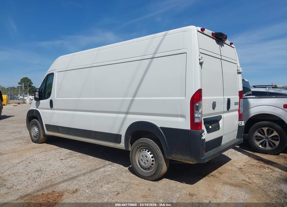 2025 RAM PROMASTER 2500 TRADESMAN HIGH ROOF 159 WB W/PASS SEAT VIN: 3C6LRVDG0SE514083