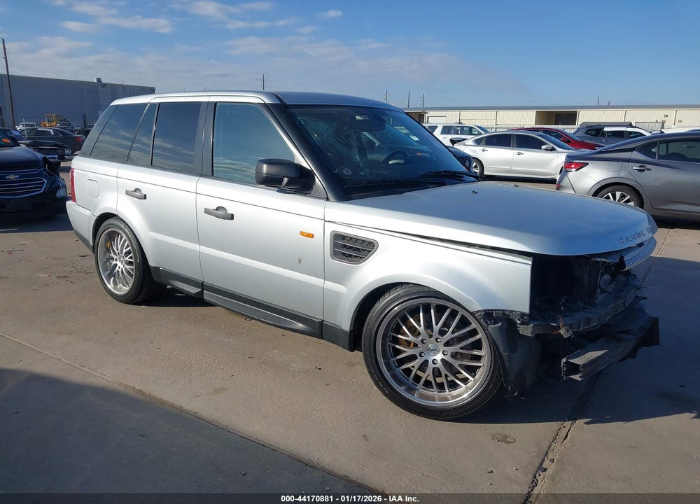 2006 LAND ROVER RANGE ROVER SPORT HSE VIN: SALSF25406A972921