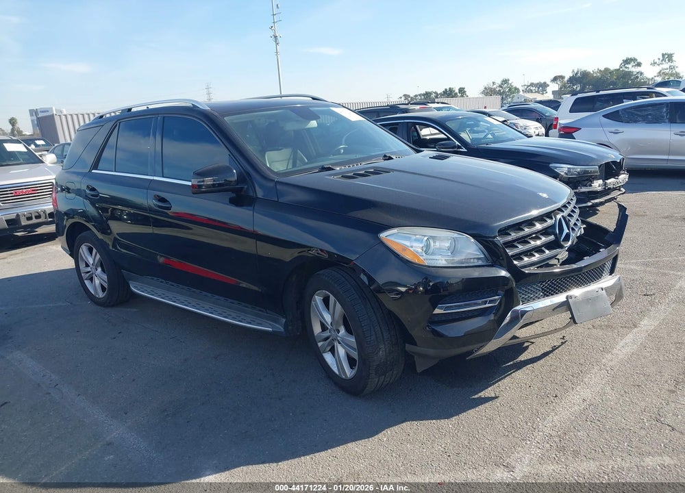 2014 MERCEDES-BENZ ML 350 VIN: 4JGDA5JB1EA323045