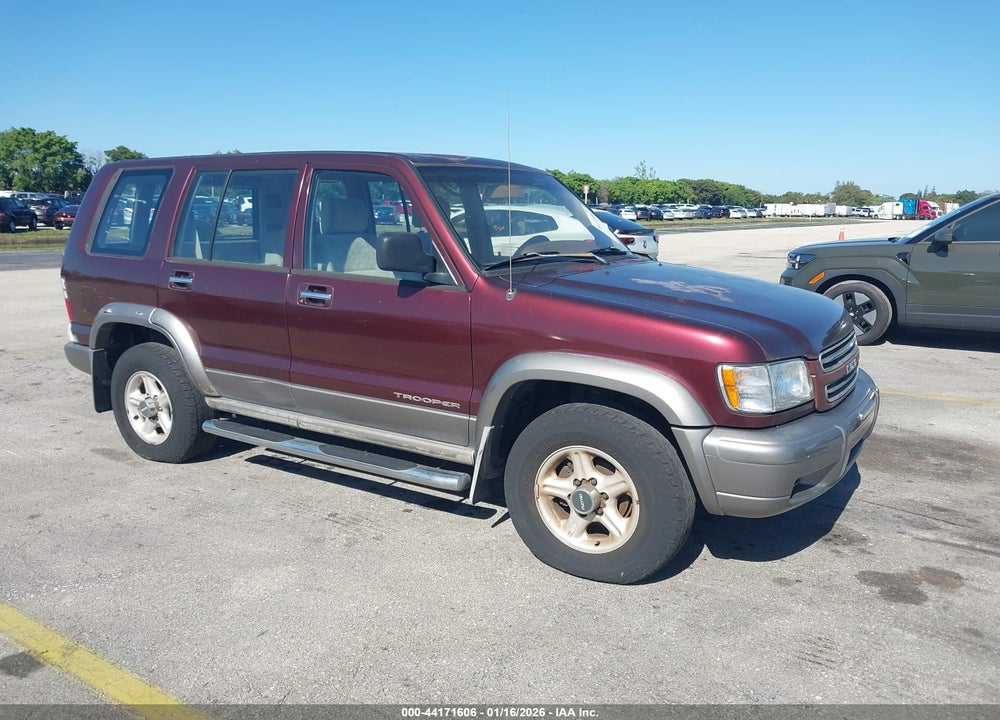 2001 ISUZU TROOPER LIMITED/LS/S VIN: JACDS58X217J13322