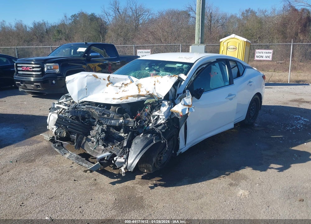 2021 NISSAN SENTRA S XTRONIC CVT VIN: 3N1AB8BV2MY274644