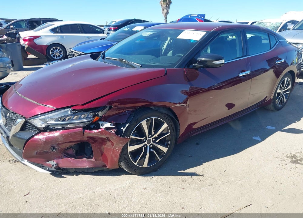 2021 NISSAN MAXIMA SV XTRONIC CVT VIN: 1N4AA6CV6MC512626