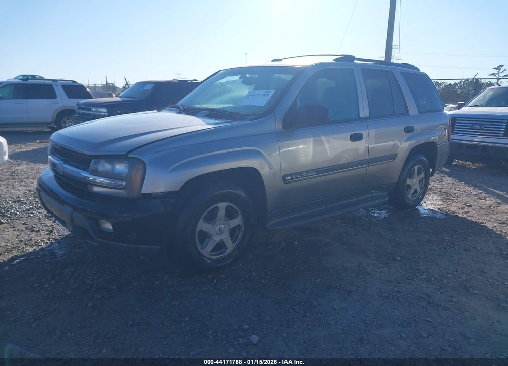 2002 CHEVROLET TRAILBLAZER LT VIN: 1GNDT13S322420040