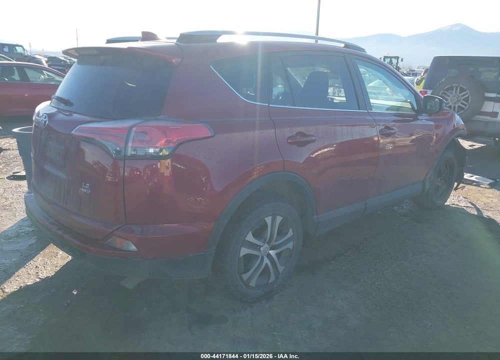 2018 TOYOTA RAV4 LE VIN: 2T3BFREV1JW710358