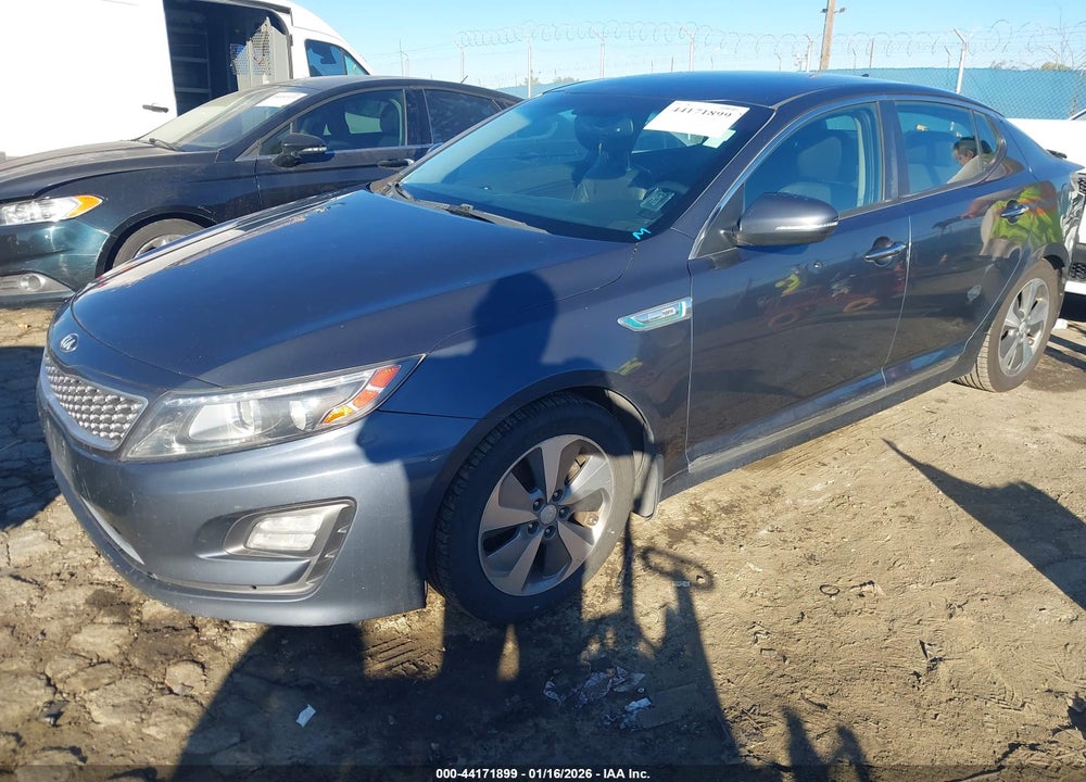 2014 KIA OPTIMA HYBRID EX VIN: KNAGN4AD2E5065450