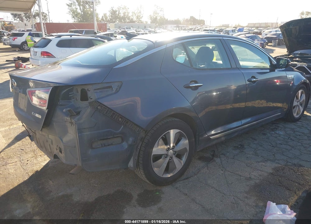 2014 KIA OPTIMA HYBRID EX VIN: KNAGN4AD2E5065450