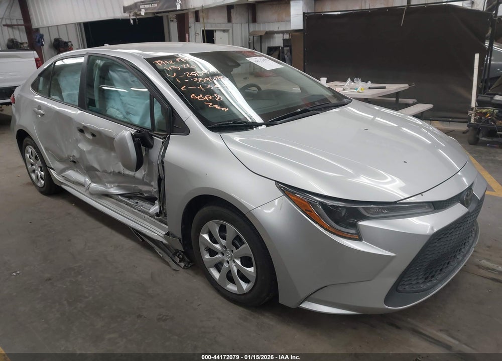 2021 TOYOTA COROLLA LE VIN: 5YFEPMAE3MP258575