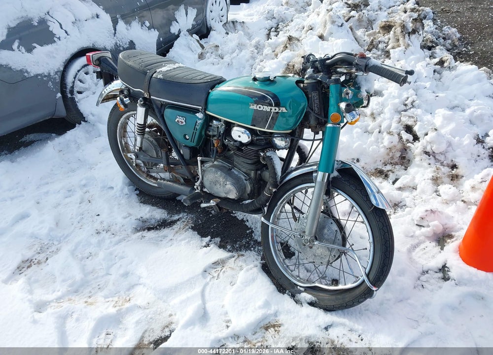 1972 HONDA CB350 VIN: 00000CB3503087675