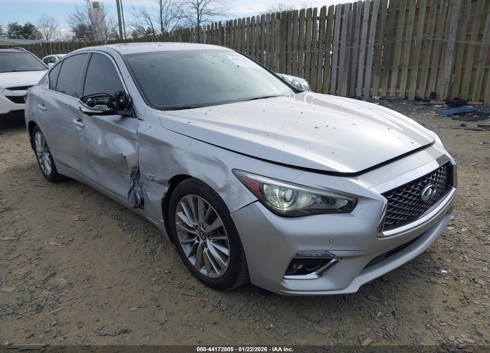 2018 INFINITI Q50 3.0T LUXE VIN: JN1EV7AP0JM352651