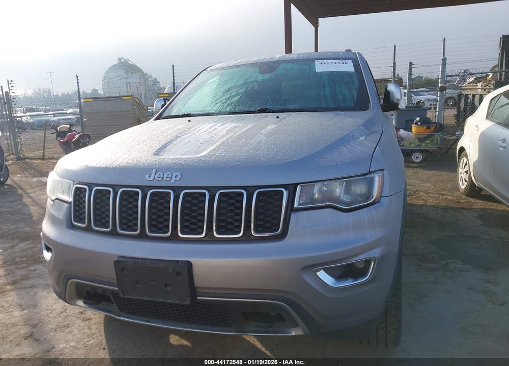2017 JEEP GRAND CHEROKEE LIMITED 4X4 VIN: 1C4RJFBG2HC761723