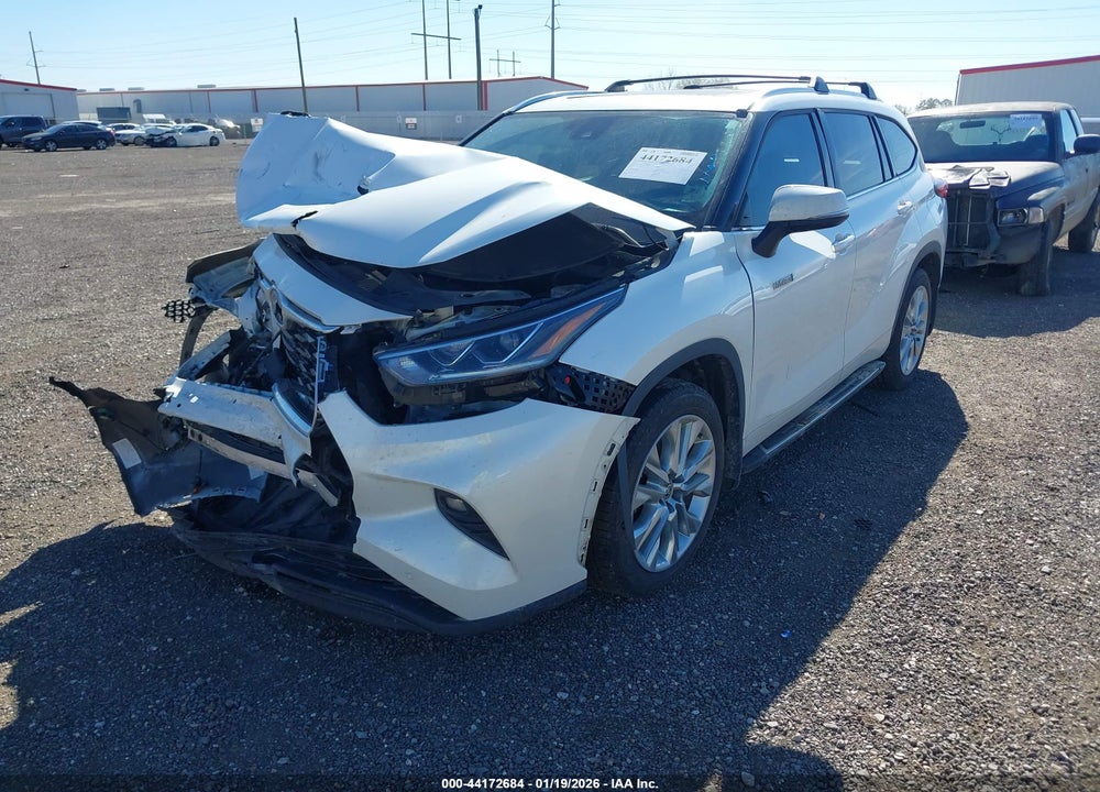 2021 TOYOTA HIGHLANDER HYBRID LIMITED VIN: 5TDYARAH2MS006393
