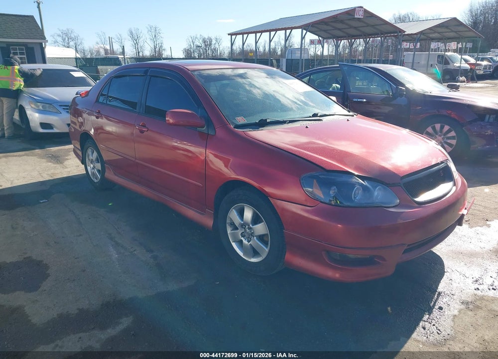 2008 TOYOTA COROLLA S VIN: 2T1BR32E58C874533