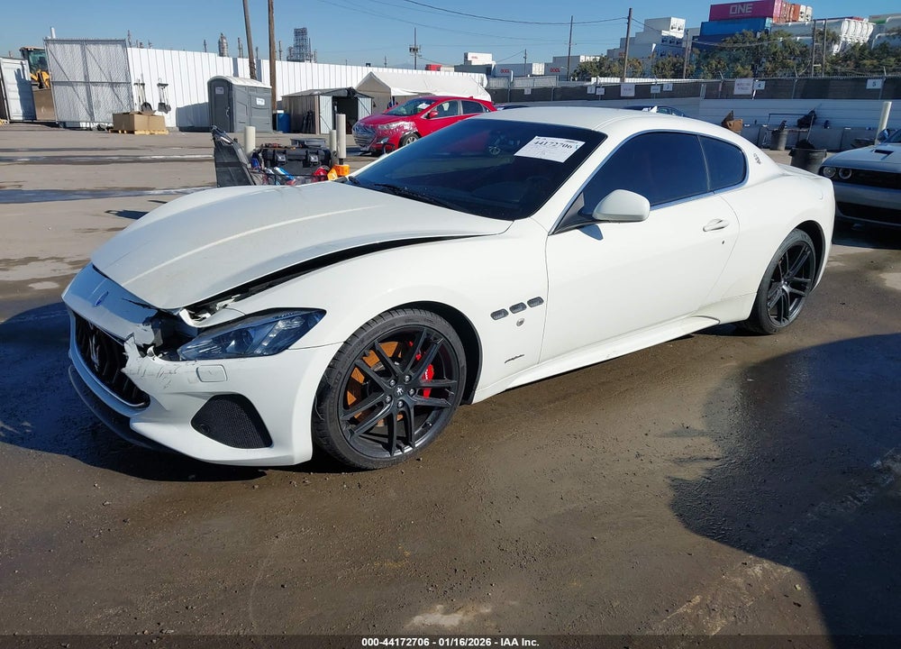 2018 MASERATI GRANTURISMO MC/SPORT VIN: ZAM45VLA3J0255887