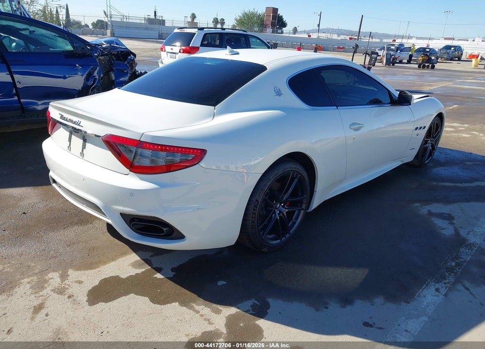 2018 MASERATI GRANTURISMO MC/SPORT VIN: ZAM45VLA3J0255887