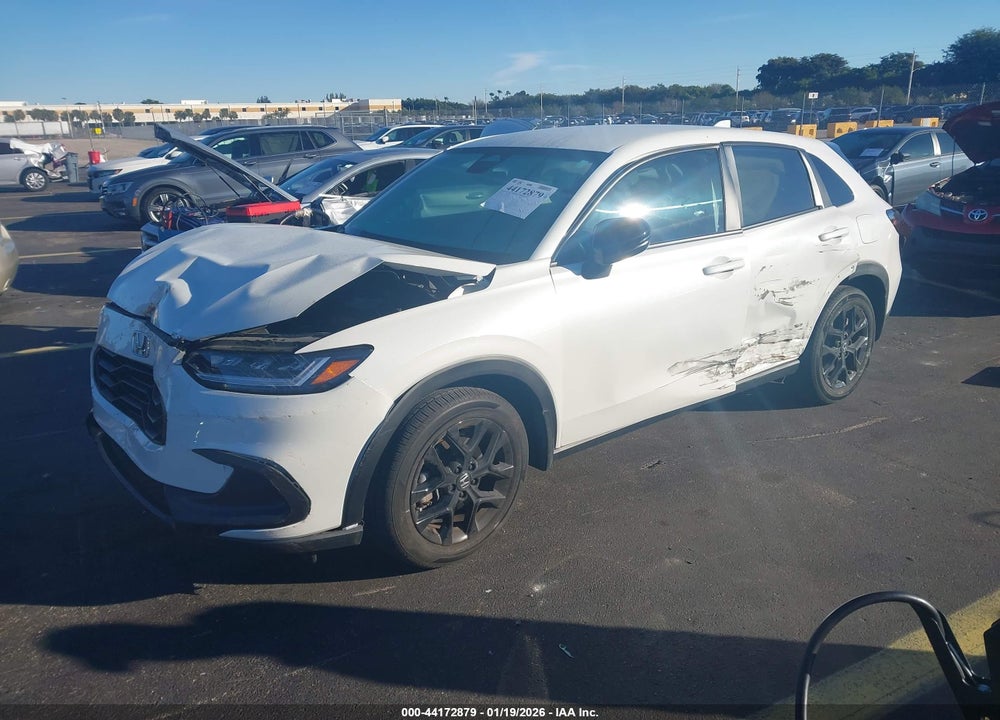 2024 HONDA HR-V 2WD SPORT W/O BSI/SPORT VIN: 3CZRZ1H58RM736448