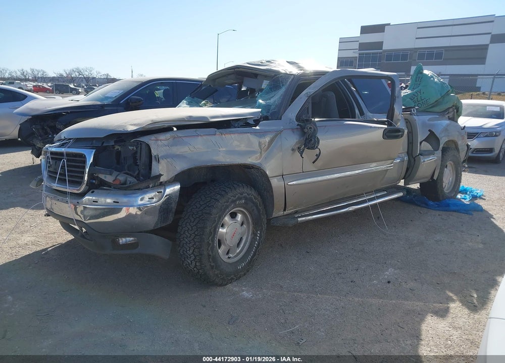 2002 GMC SIERRA 1500 SLE VIN: 2GTEK19TX21427311